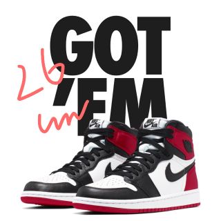 ナイキ(NIKE)のNIKE black toe 26cm(スニーカー)