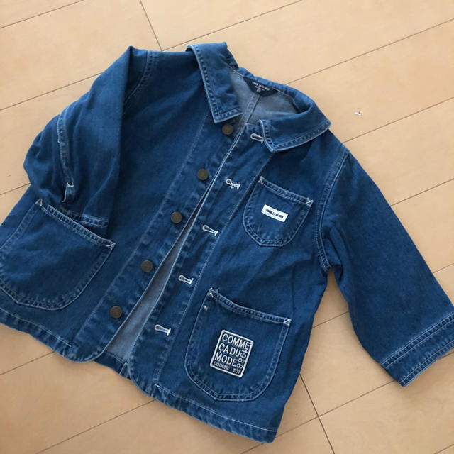 COMME CA DU MODE(コムサデモード)のデニムジャケット キッズ キッズ/ベビー/マタニティのキッズ服男の子用(90cm~)(ジャケット/上着)の商品写真