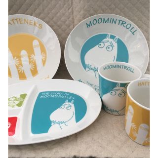 リトルミー(Little Me)のMOOMIN ムーミン ムーミン皿セット ムーミンマグ セット プレート(食器)