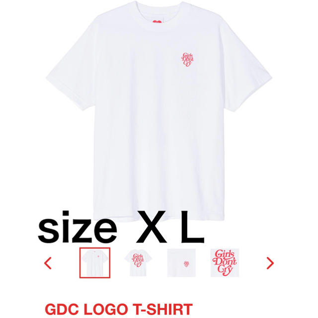 GDC(ジーディーシー)のGDC LOGO Tシャツ  メンズのトップス(Tシャツ/カットソー(半袖/袖なし))の商品写真