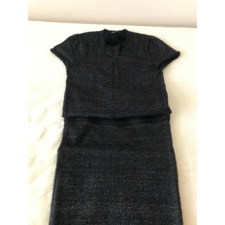 ザラ(ZARA)のZARA ニットセットアップ  サイズ S バースデーバッシュ(セット/コーデ)