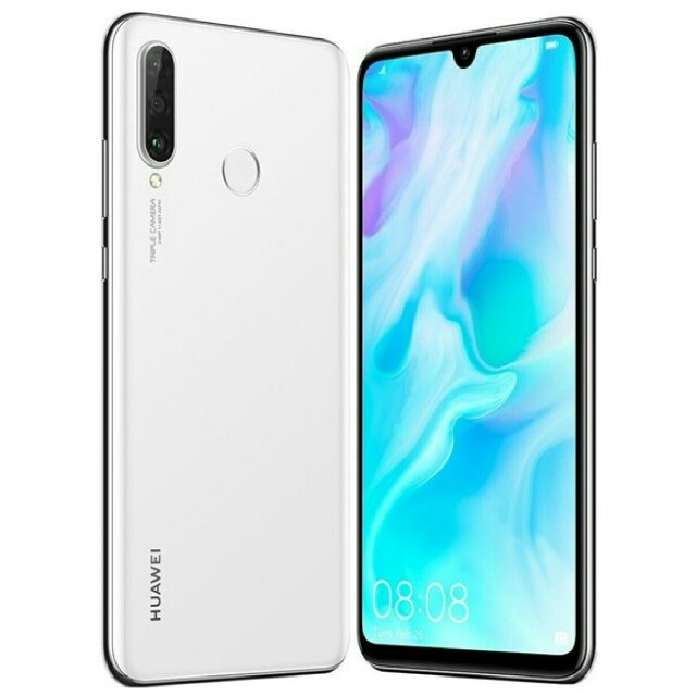 スマートフォン/携帯電話新品未開封 HUAWEI P30 lite  simフリー　パールホワイト