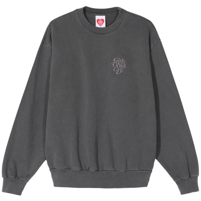 GDC TONAL CREWNECK SWEATSHIRT 黒 S