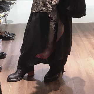 ヨウジヤマモト(Yohji Yamamoto)のyohjiyamamotoラップスカートおいで私の泥濘に(その他)