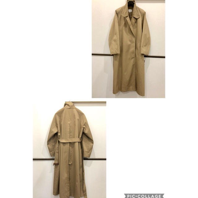 steven alan(スティーブンアラン)のsteven alan COTTON WRAP トレンチコート レディースのジャケット/アウター(ロングコート)の商品写真