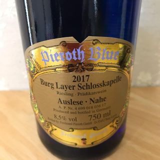 ピーロートブルー ブルク・ライヤーシュロスカペレリースリングアウスレーゼ2017(ワイン)