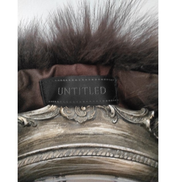 UNTITLED(アンタイトル)のアンタイトル リアルファー マフラー 襟 ピン 本物 毛 秋冬 軽い 暖か  レディースのファッション小物(マフラー/ショール)の商品写真