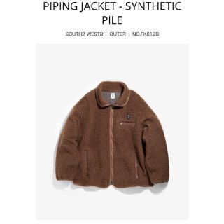 ニードルス(Needles)のSOUTH2 WEST8 PIPING JACKET NEEDLESニードルス(ブルゾン)