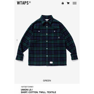 ダブルタップス(W)taps)の新品【L】Wtaps 19aw UNION LS チェックシャツ ユニオン(シャツ)
