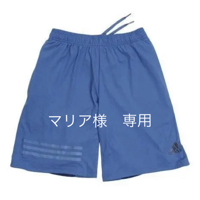 adidas(アディダス)のXOサイズ（新品）アディダス ハーフパンツ 短パン ブルーEAU77 メンズのパンツ(ショートパンツ)の商品写真