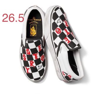 ヴィヴィアンウエストウッド(Vivienne Westwood)の26.5 VANS VIVIENNE WESTWOOD Slip-on(スニーカー)