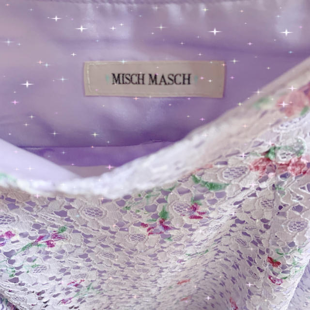 MISCH MASCH(ミッシュマッシュ)のMISCH MASCH フレアフラワーレーススカート レディースのスカート(ひざ丈スカート)の商品写真