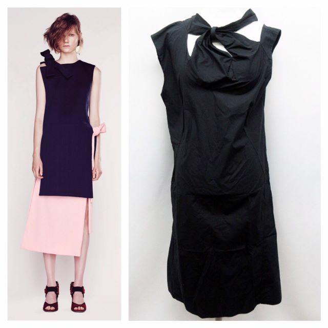 MARNI - 本物 MARNI フラワー リボンツイスト 変形 ノースリーブ MARNI - 本物 MARNI フラワー リボンツイスト 変形 ノースリーブ