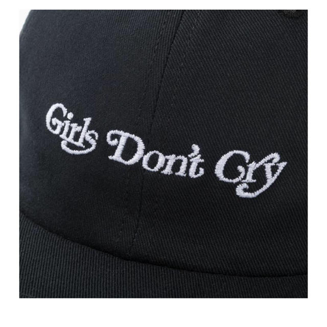 GDC(ジーディーシー)のGIRLS DON'T CRY   GDC 6 PANEL CAP  BLACK メンズの帽子(キャップ)の商品写真