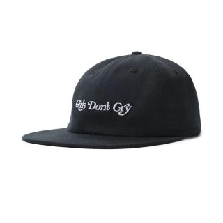 ジーディーシー(GDC)のGIRLS DON'T CRY   GDC 6 PANEL CAP  BLACK(キャップ)