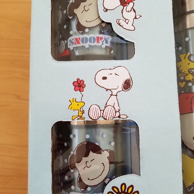 SNOOPY(スヌーピー)のまー様⭐　スヌーピー　水筒　マグカップセット キッズ/ベビー/マタニティの授乳/お食事用品(水筒)の商品写真