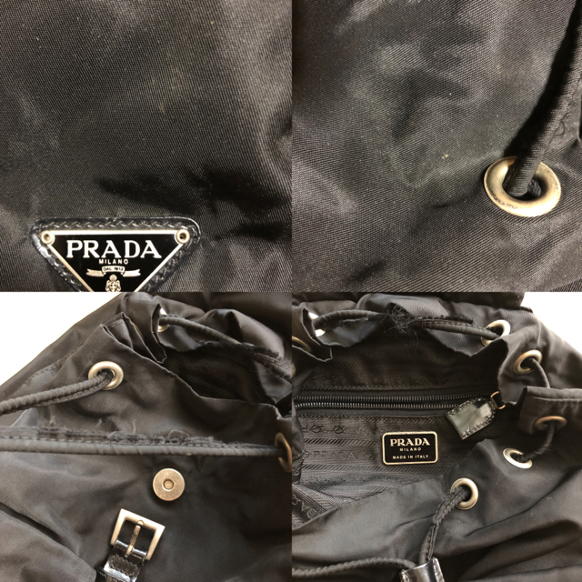 PRADA(プラダ)の専用♡PRADA リュック ブラック レディースのバッグ(リュック/バックパック)の商品写真