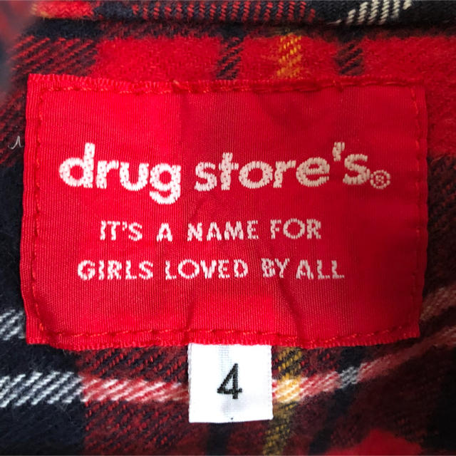 drug store's(ドラッグストアーズ)のフード付きチェックシャツ レディースのトップス(シャツ/ブラウス(長袖/七分))の商品写真