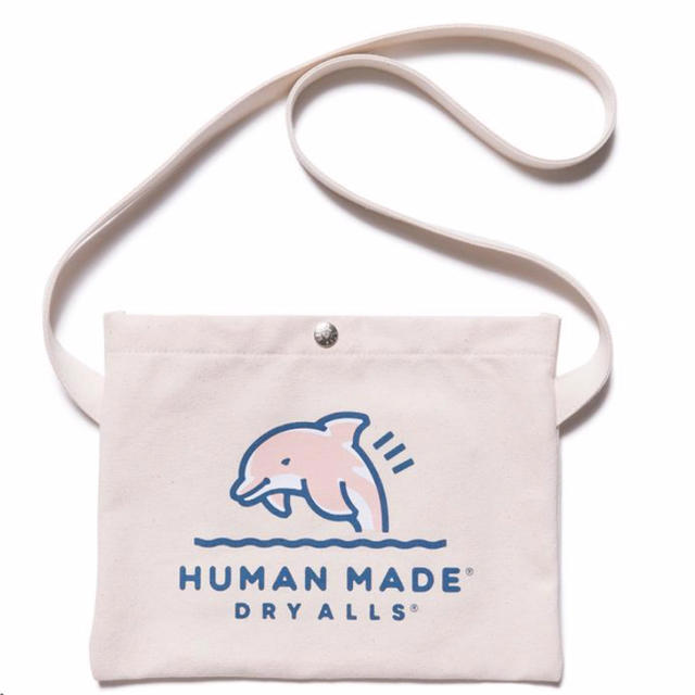 human made reo dolphin satchel ピンク