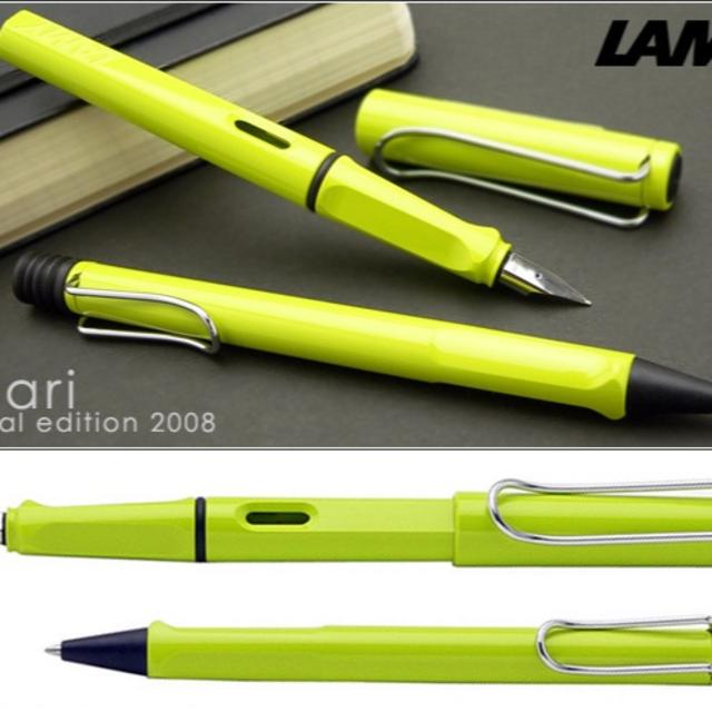 LAMY safari 2008限定カラー ライムグリーン-