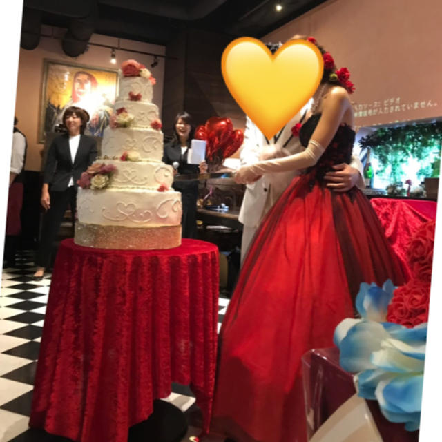イミテーション ウェディングケーキ ケーキスタンド付き | livro