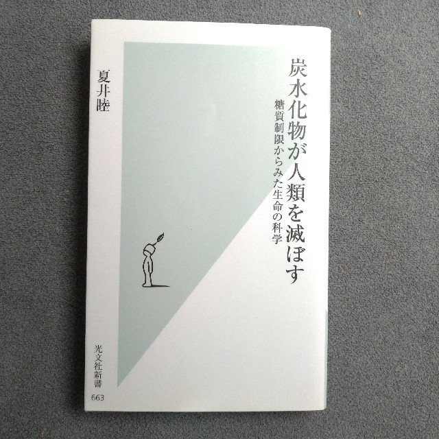 光文社(コウブンシャ)の炭水化物が人類を滅ぼす エンタメ/ホビーの本(住まい/暮らし/子育て)の商品写真