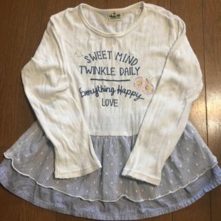 ベベ(BeBe)のBEBE easyfreak チュニック 120センチ(Tシャツ/カットソー)