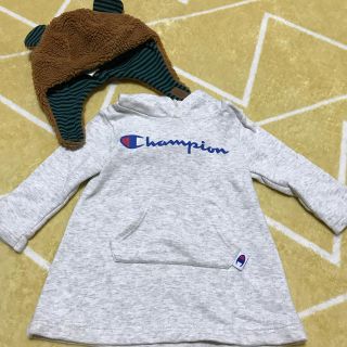 チャンピオン(Champion)のチャンピオン🌟女の子🌟90🌟秋冬ワンピ🌟(ワンピース)