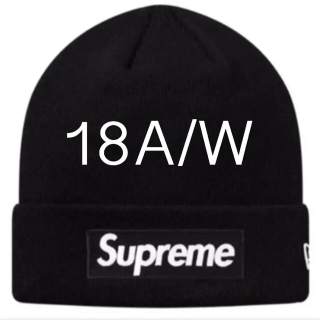 Supreme New Era Box Logo Beanie帽子