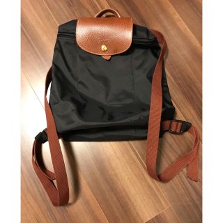 ロンシャン(LONGCHAMP)のLONGCHAMP ロンシャン プリアージュ リュック  黒(リュック/バックパック)