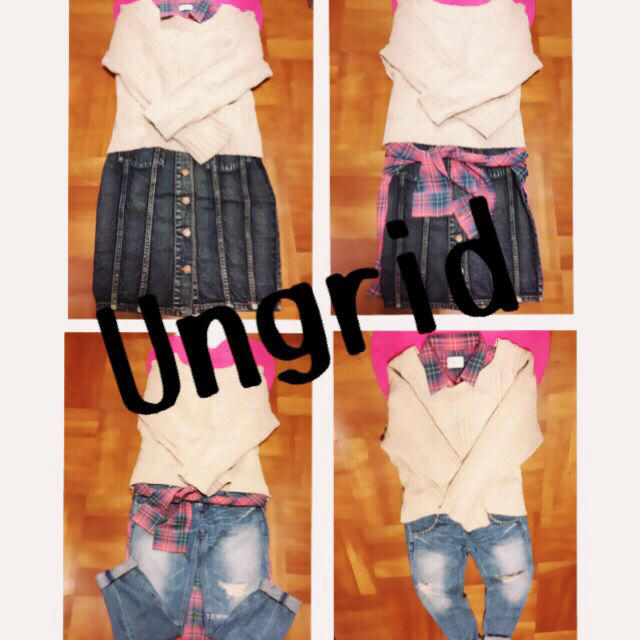 Ungrid(アングリッド)のUngridセット♡これからの季節に♡ レディースのパンツ(デニム/ジーンズ)の商品写真