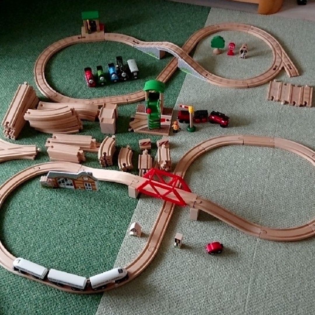 BRIO - 木製レール 大量 BRIOブリオ トーマス まとめて セット