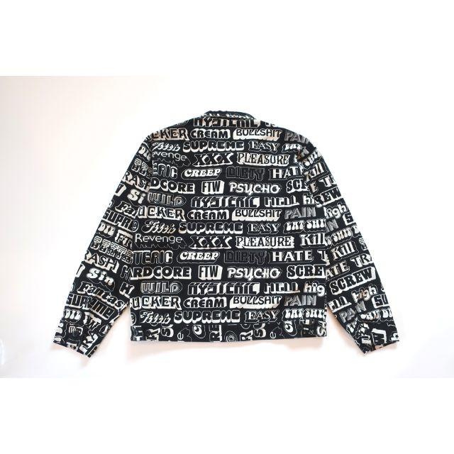 Supreme - m)Supreme HYSTERIC GLAMOURヒステリックワークジャケットの