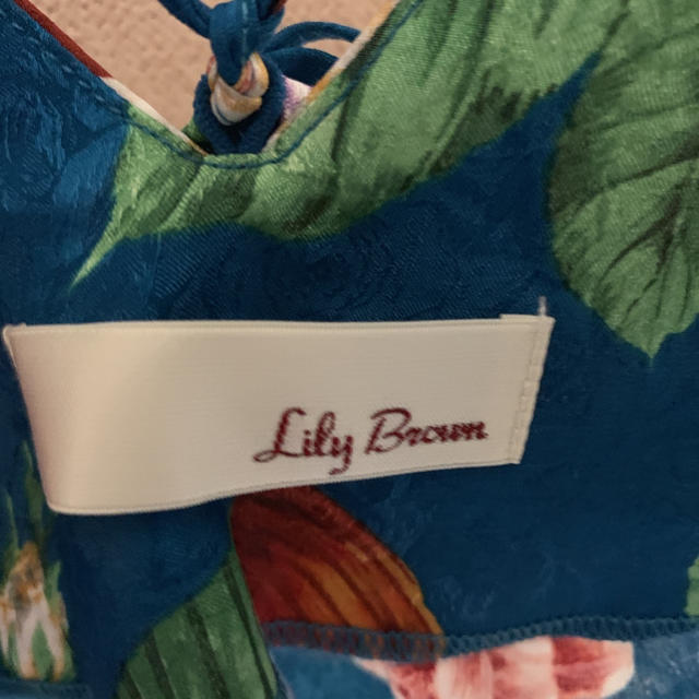Lily Brown(リリーブラウン)のリリーブラウン 和柄キャミソール レディースのトップス(キャミソール)の商品写真