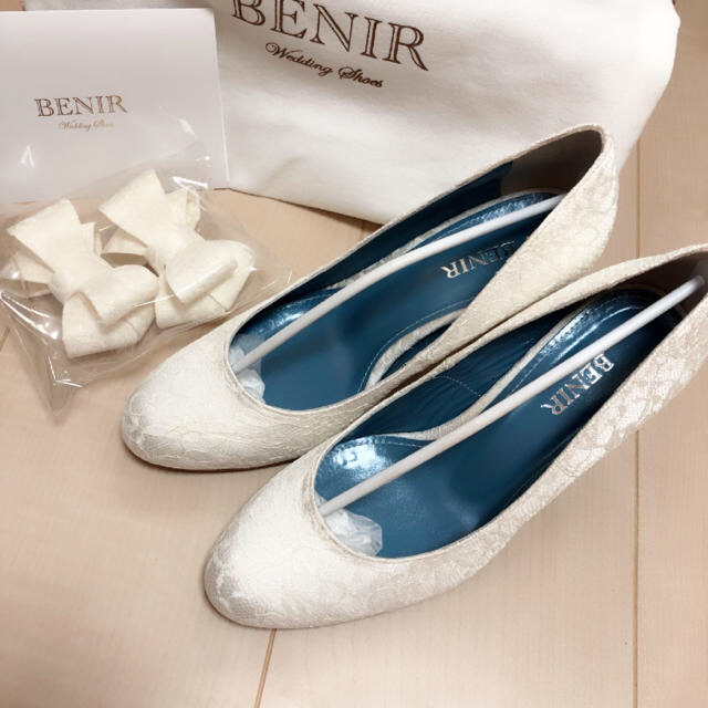 BENIR ブライダルシューズ レディースの靴/シューズ(ハイヒール/パンプス)の商品写真