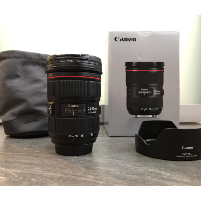 【メーカー公式ショップ】 Canon USM II F2.8L EF24-70mm CANON ★ワンオーナー★ - レンズ(ズーム)