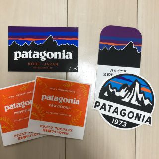 パタゴニア(patagonia)のPatagonia ステッカー  5枚組  正規品(ステッカー)