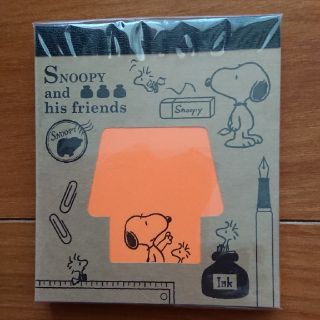 スヌーピー(SNOOPY)の『スヌーピー&ウッドストック🐕🐥２色のメモ帳📒』(キャラクターグッズ)