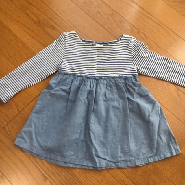 H&M(エイチアンドエム)のキッズ 女の子 H&M ワンピース 80 キッズ/ベビー/マタニティのベビー服(~85cm)(ワンピース)の商品写真