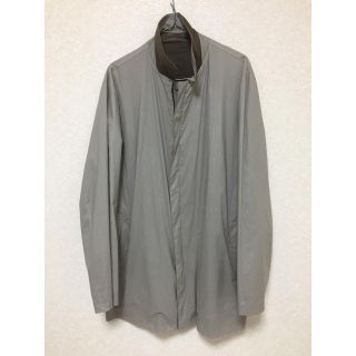 エルメネジルドゼニア(Ermenegildo Zegna)の定価10万強！エルメネルジルドゼニア リバーシブルJKT 茶ベージュ L 美品(ステンカラーコート)