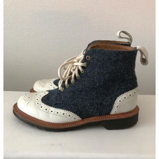 ドクターマーチン(Dr.Martens)の【ゆっくり様】harris tweed × Dr.Martens(ブーツ)