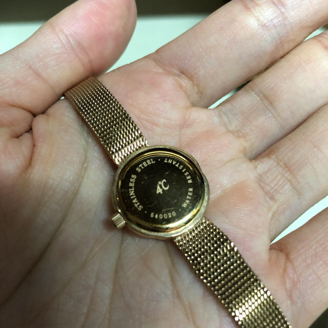 タイムセール ピンクゴールド の通販 by mxx's shop｜ラクマ 4℃ 腕時計 美品 定番超激得