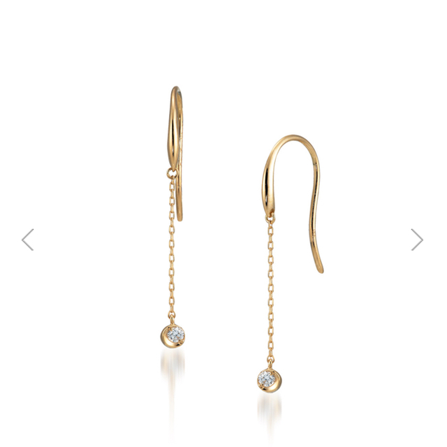 オンラインショップ】 JEWELRY STAR - ピアス K18 セッティング ムーン