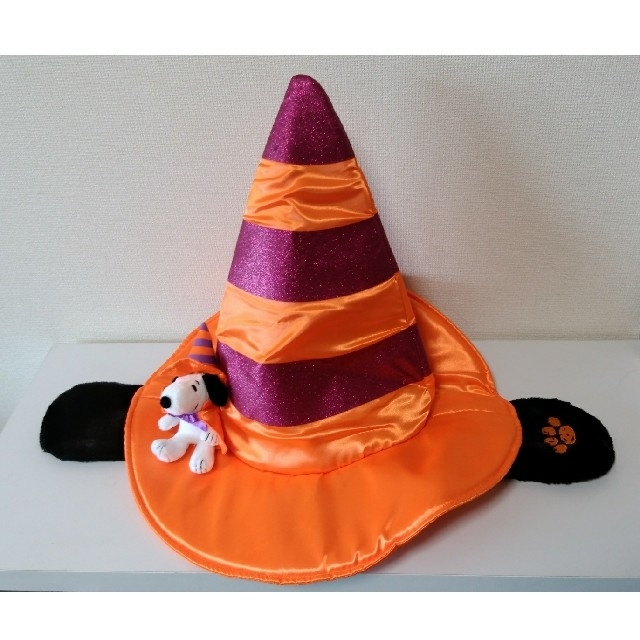 SNOOPY(スヌーピー)のスヌーピー　ハロウィン　帽子 エンタメ/ホビーのおもちゃ/ぬいぐるみ(キャラクターグッズ)の商品写真