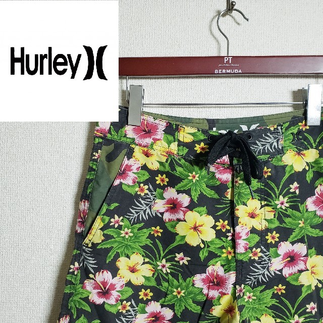 Hurley(ハーレー)のハーレー ボードショーツ 水着 花柄 ボタニカル 迷彩 カモフラージュ ナイキ メンズのパンツ(ショートパンツ)の商品写真