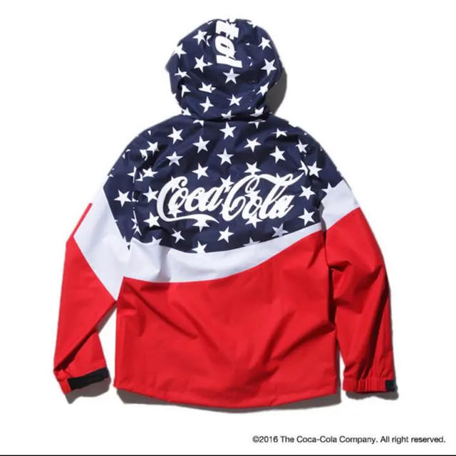 F.C.R.B 17周年 warm up jacket coca cola Sナイロンジャケット