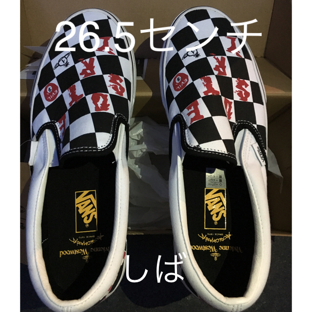 Vivienne Westwood(ヴィヴィアンウエストウッド)のVIVIENNE WESTWOOD VANS SLIP-ON メンズの靴/シューズ(スニーカー)の商品写真