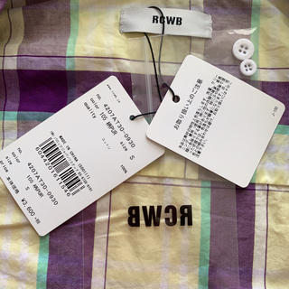 ロデオクラウンズワイドボウル(RODEO CROWNS WIDE BOWL)の新品未使用半袖シャツ ロデオクラウンズ(シャツ/ブラウス(半袖/袖なし))