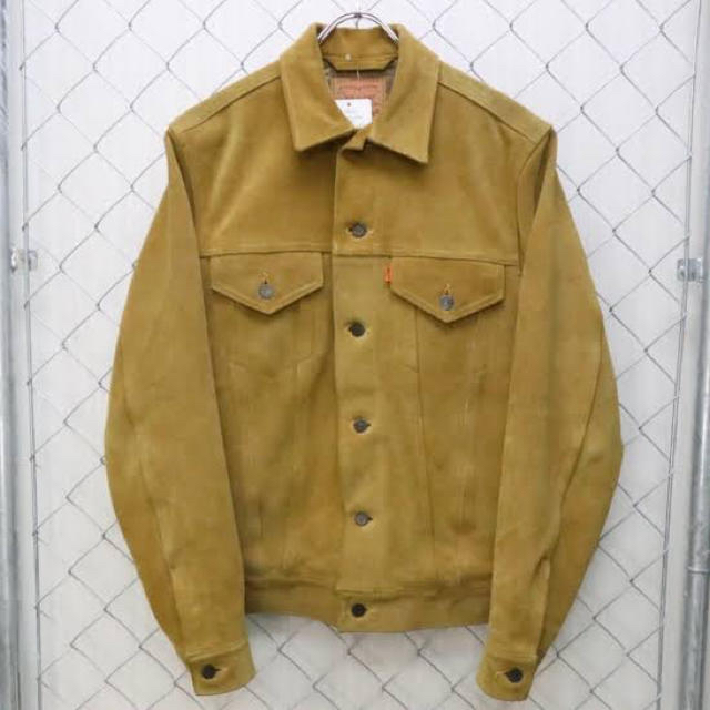 11aw supreme LEVIS Trucker Jacket スエード