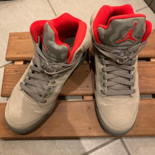 ナイキ(NIKE)のairjordan5 retro 24.5 値下げ(スニーカー)